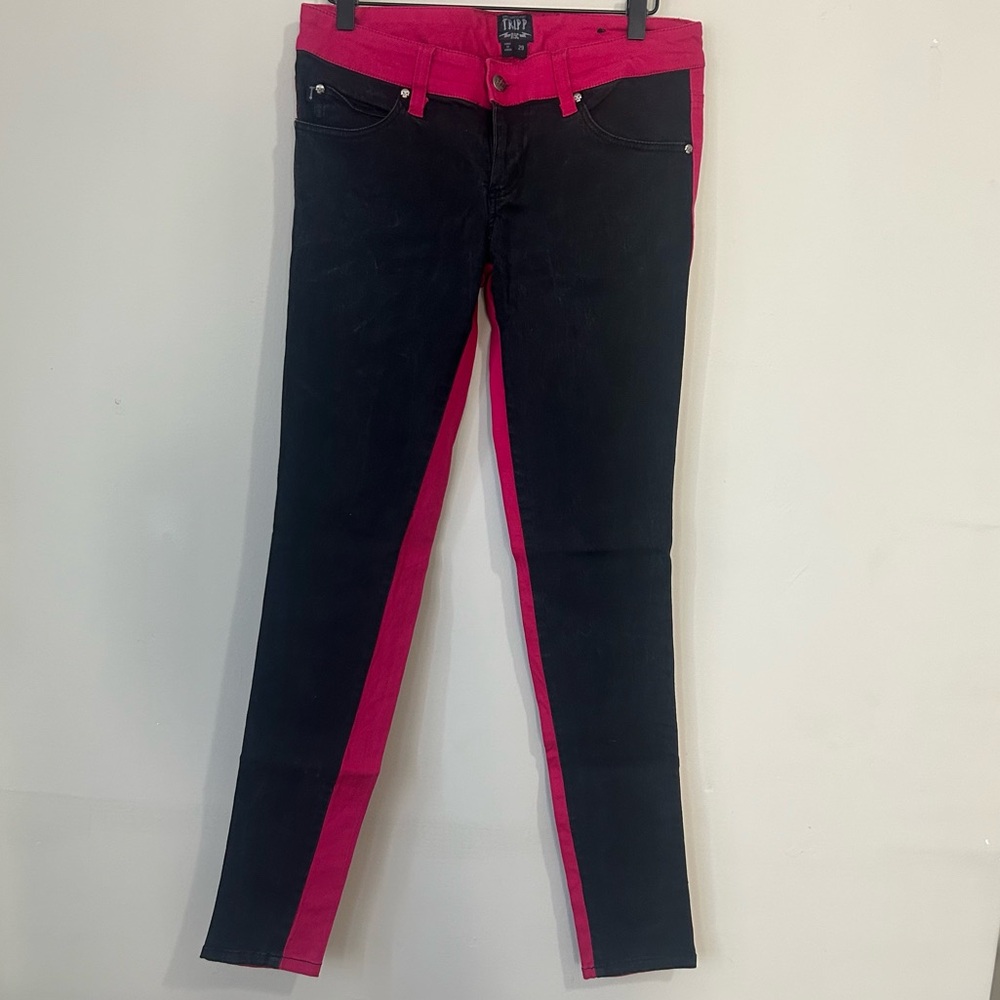 Tripp nyc Paneled Skinny Jeans Y2K Vintage
